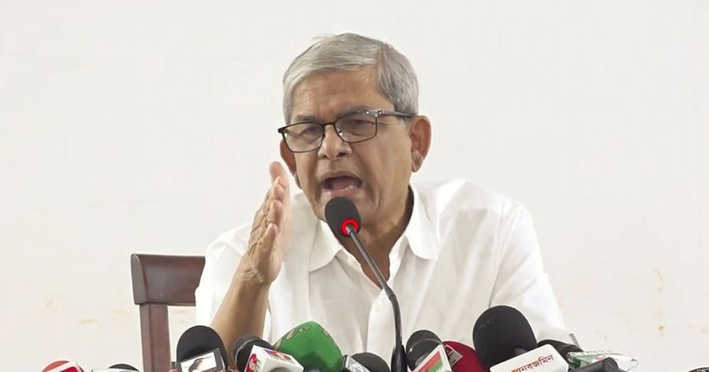 মধ্যযুগীয় নির্যাতনের পথ বেছে নিয়েছে অবৈধ সরকার: মির্জা ফখরুল
