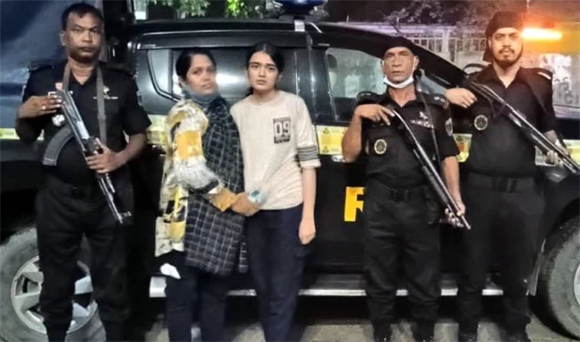 বসুন্ধরা থেকে নিখোঁজ এইচএসসি পরীক্ষার্থী মাহিরা সাভার থেকে উদ্ধার
