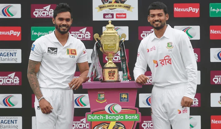 মঙ্গলবার সি‌রি‌জের প্রথম টেস্টে বাংলাদেশ ও শ্রীলঙ্কা মু‌খোমু‌খি