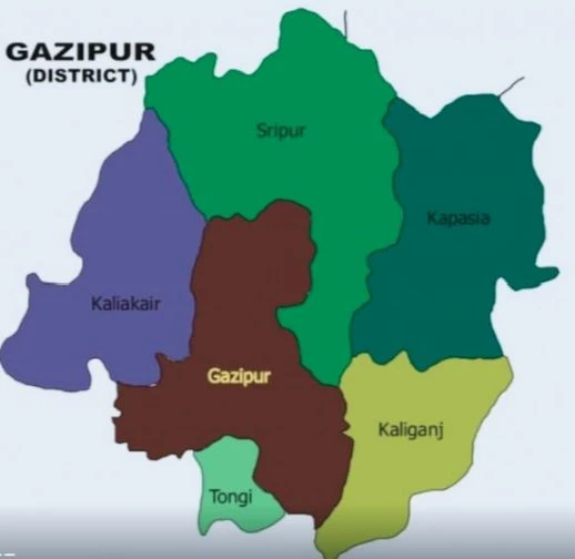 পূর্বে ছিলো ৫টি সংসদীয় আসন: গাজীপুরের প্রস্তাবিত ৬টি সংসদীয় আসনের এলাকা