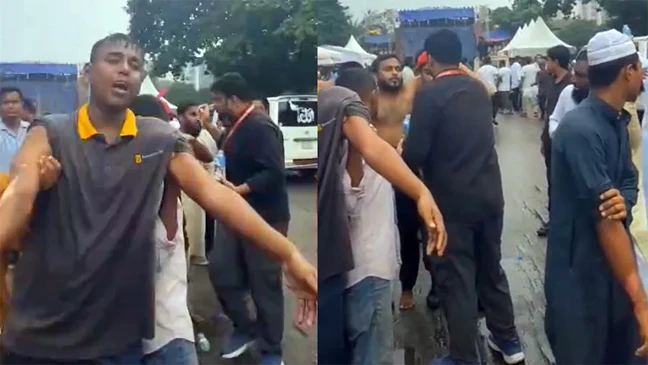 ৩৬ জুলাই উদযাপন: স্পিকারের তার থেকে আগুন ছড়াল বেলুনে, আহত অন্তত ১২ (ভিডিও)