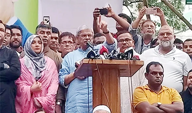 যুক্তরাষ্ট্রে শুল্ক কমানোর খবর দেশ ও অর্থনীতির জন্য ইতিবাচক: মির্জা ফখরুল ইসলাম