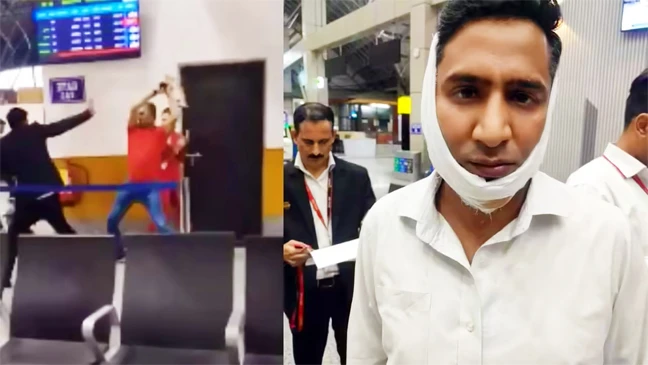 বিমানবন্দরে কেবিন ব্যাগেজ নিয়ে সংঘর্ষ:  বিমানকর্মীর চোয়াল ভেঙে দিলেন যাত্রী