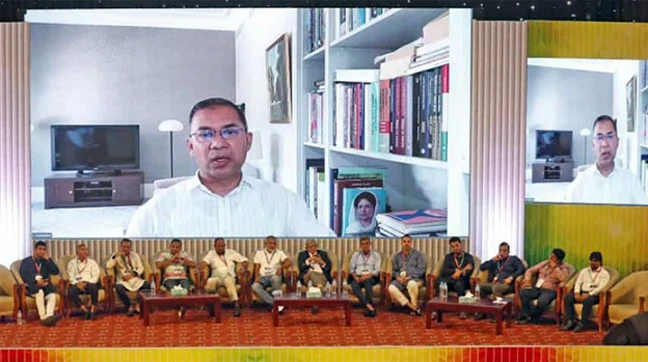জনরায় পেলে মিলেমিশে দেশ পরিচালনার অঙ্গীকার তারেক রহমানের