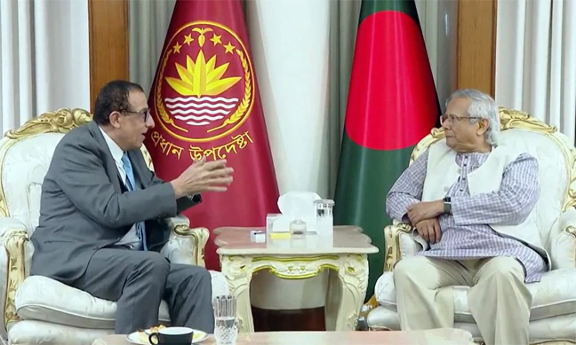 ফিলিস্তিনের প্রতি অন্তর্বর্তী সরকারের সমর্থন অব্যাহত থাকবে, রাষ্ট্রদূতকে প্রধান উপদেষ্টা