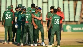 দ‌ক্ষিণ আ‌ফ্রিকা‌কে হা‌রি‌য়ে ত্রিদেশীয় সি‌রি‌জে চ‌্যা‌ম্পিয়ন বাংলা‌দেশের যুবারা