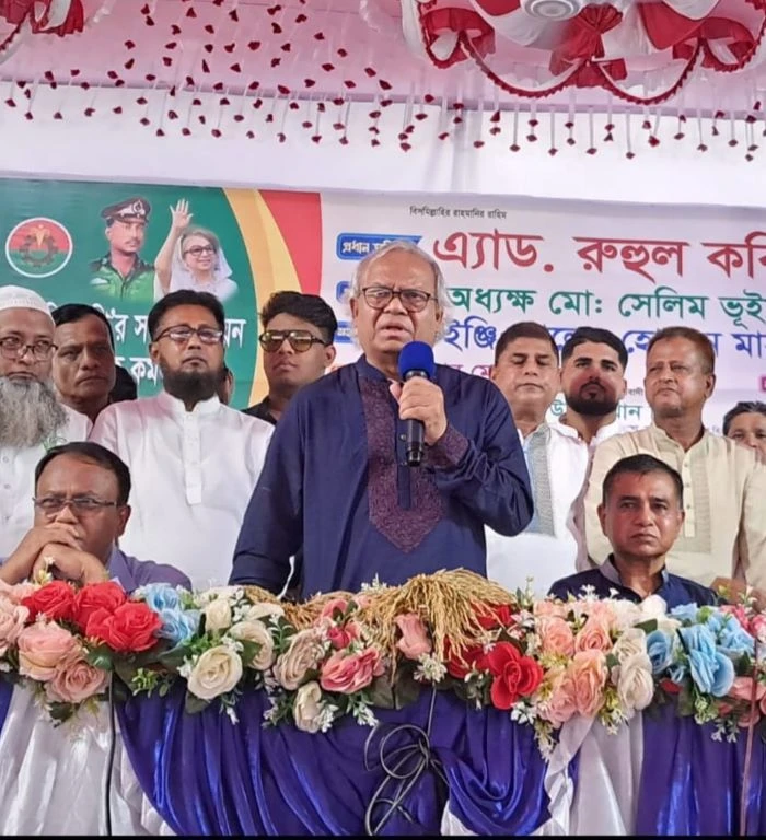 কোন চাঁদাবাজ,দখলবাজ দলের সদস্য হতে পারবে না: বিএনপির সিনিয়র যুগ্ম মহাসচিব রুহুল কবির রিজভী