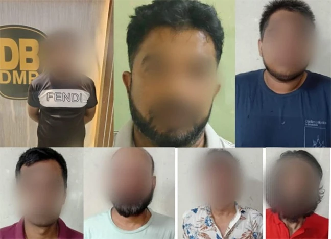 বাংলামোটরে ঝটিকা মিছিল, আ.লীগের ৭ নেতাকর্মী গ্রেপ্তার