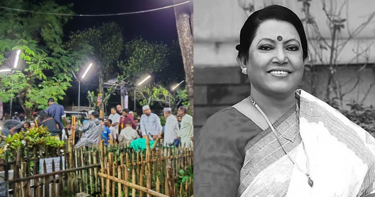 মা-বাবার কবরে চিরনিদ্রায় শায়িত হলেন ফরিদা পারভীন