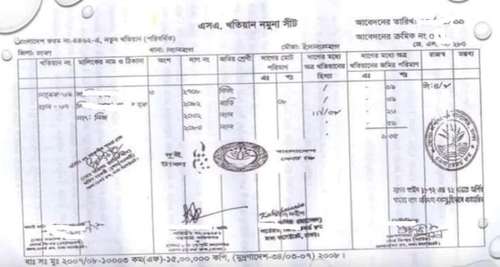 জমির খতিয়ানে বানান, দাগ নম্বর, অংশ লিখতে ভুল হলে কী করতে হবে? তাহলে জানুন