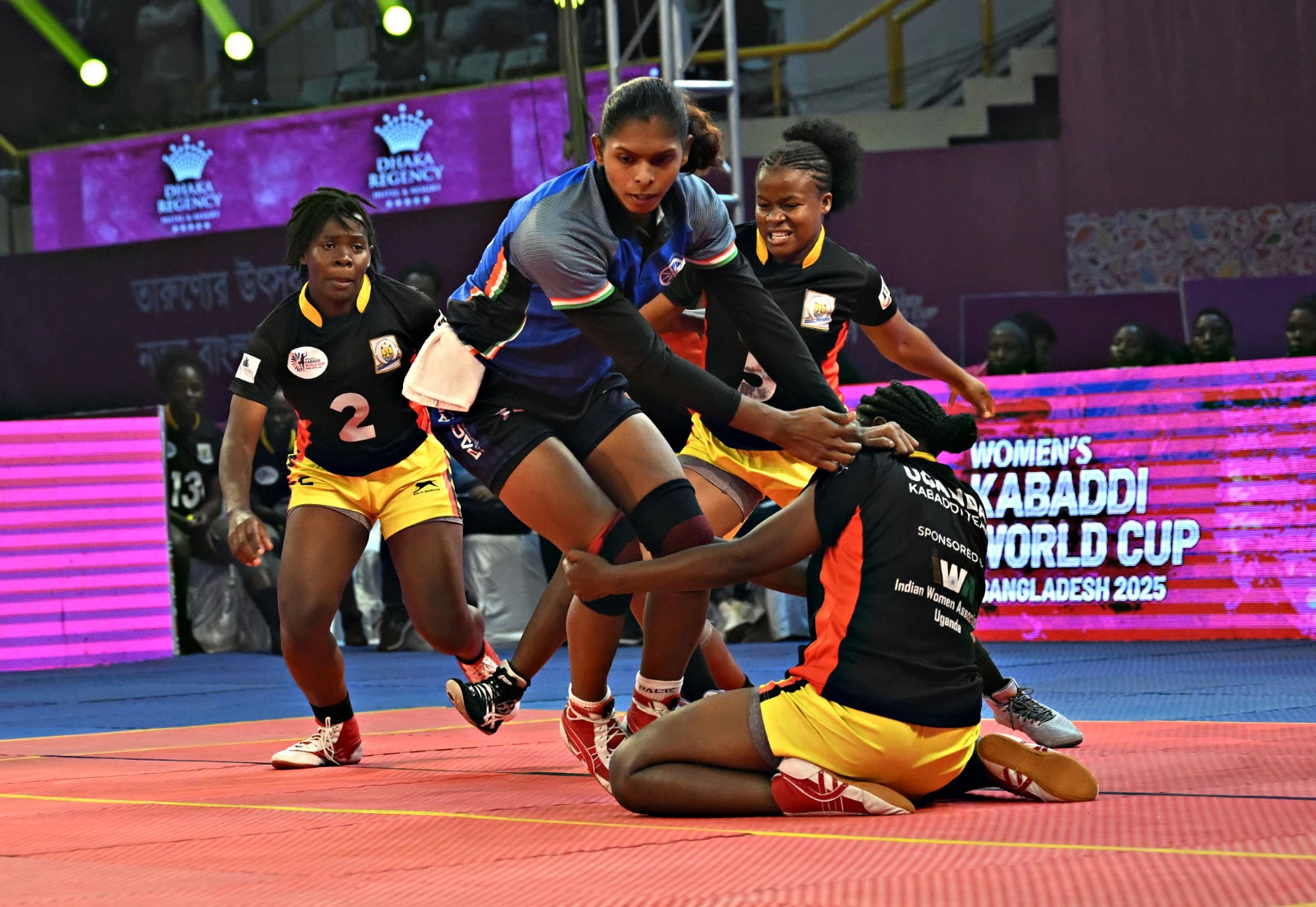 উগান্ডাকে হারিয়ে নারী কাবা‌ডি বিশ্বকা‌পের সেমিফাইনালে ভারত