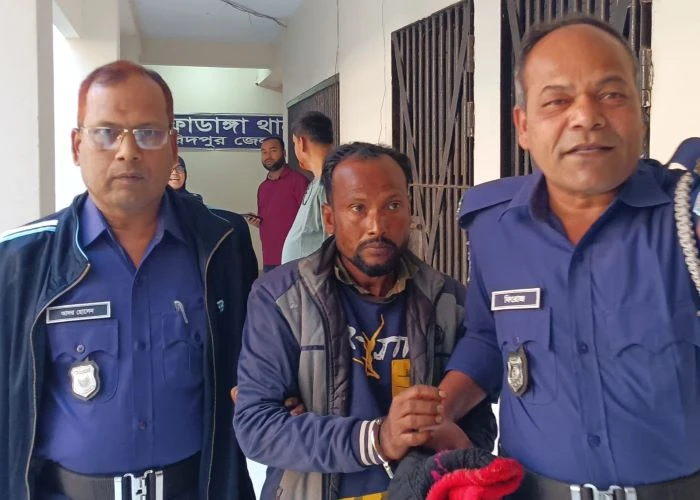 ফরিদপুরের চাঞ্চল্যকর শিশু জায়ান হত্যা: রশির সূত্র ধরে গ্রেপ্তার প্রতিবেশী 