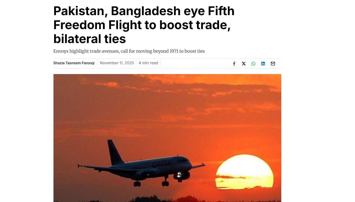 অতীতের জটিলতা ভুলে বাস্তবতার পথে বাংলাদেশ-পাকিস্তান, নতুন উদ্যোগে থাকছে যা যা