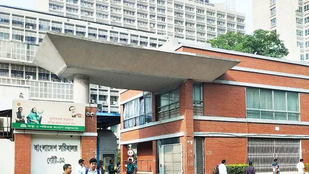 সচিবালয়ে নতুন ভবনে আগুন