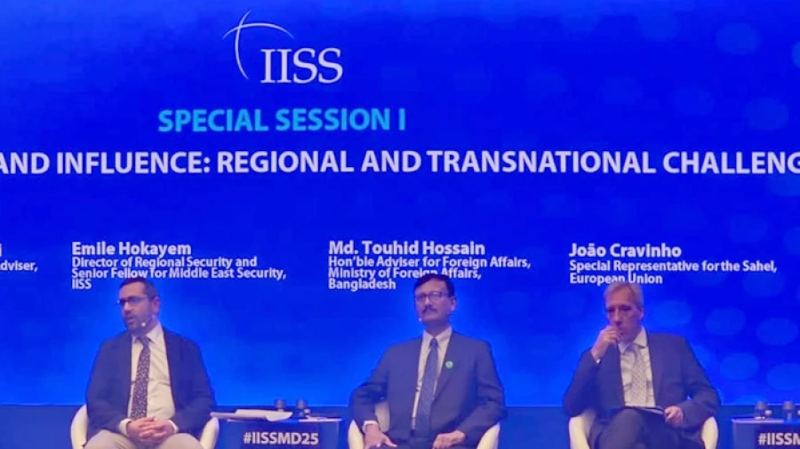 বাংলাদেশে অ-রাষ্ট্রীয় সশস্ত্র গোষ্ঠীকে কাজ করতে দেওয়া হবে না: পররাষ্ট্র উপদেষ্টা