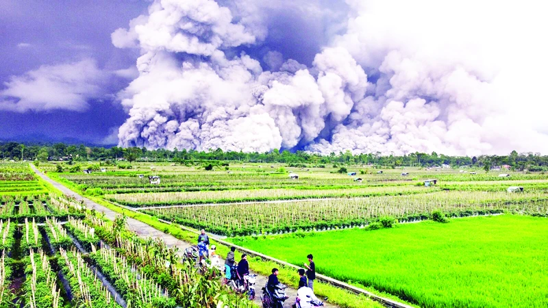 ইন্দোনেশিয়ায় সেমেরু আগ্নেয়গিরির অগ্ন্যুৎপাতের ২৪ ঘণ্টার মধ্যে ৬ মাত্রার ভূমিকম্প