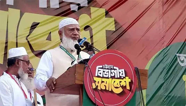 আমরা ১৮ কোটি মানুষের বিজয় চাই: চট্টগ্রামে ৮ দলের সমাবেশে জামায়াত আমীর