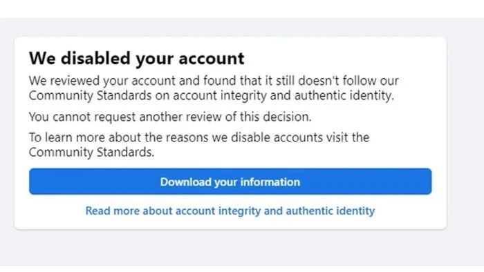 যেসব কারণে হুট করেই বন্ধ হয়ে যেতে পারে আপনার ফেসবুক অ্যাকাউন্ট