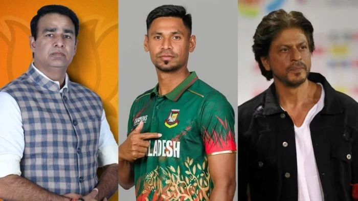 মুস্তাফিজকে দলে নেওয়ায় শাহরুখ খানকে ‘দেশদ্রোহী’ আখ্যা দিলেন বিজেপি নেতা