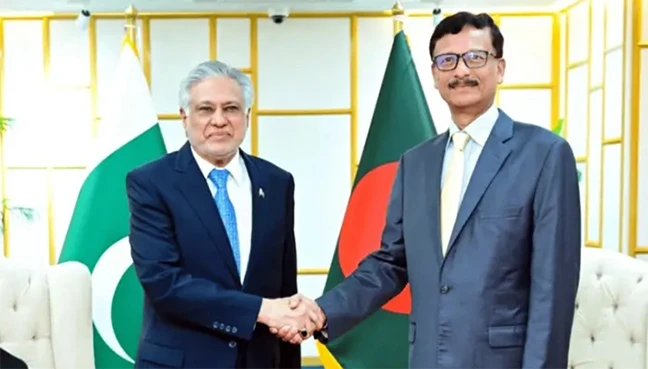 বাংলাদেশের সঙ্গে সহযোগিতা জোরদারের অঙ্গীকার পাকিস্তানের