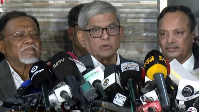 জামায়াত কর্মীরা বাড়ি বাড়ি গিয়ে বিকাশ-এনআইডি নম্বর সংগ্রহ করছেন: অভিযোগ ফখরুলের (ভিডিও)