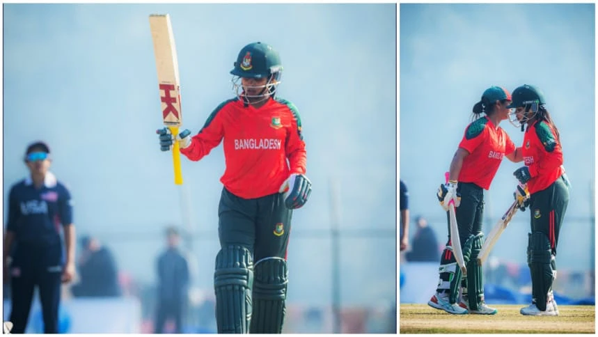 যুক্তরাষ্ট্রকে অনায়াসেই হারাল বাংলাদেশ