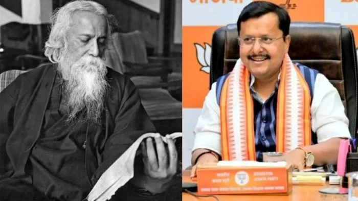রবীন্দ্রনাথকে নিয়ে ‘অদ্ভুত তথ্য’ দিলেন বিজেপি নেতা