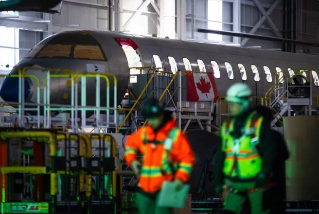 কানাডায় তৈরি বিমানের উপর ৫০% শুল্ক আরোপের হুমকি দিলেন ট্রাম্প