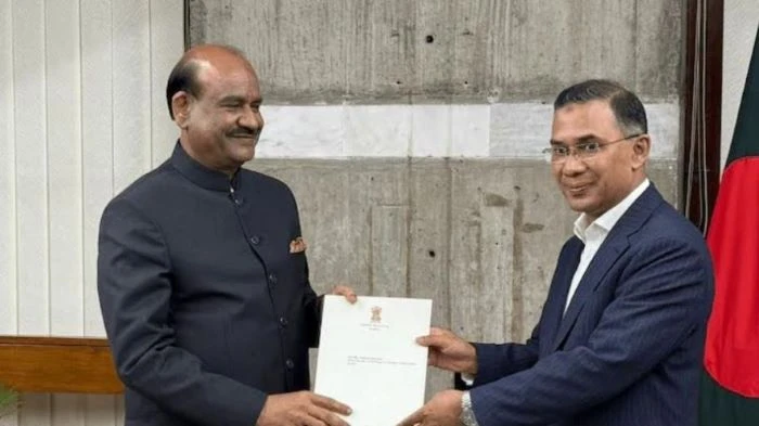 প্রধানমন্ত্রী তারেক রহমানকে ভারত সফরের আমন্ত্রণ জানালেন ভারতের স্পিকার