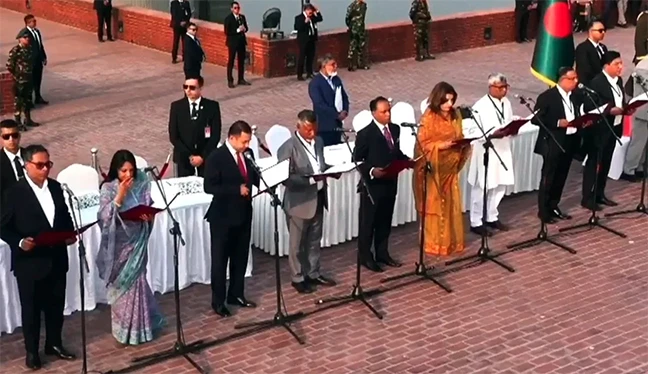 প্রতিমন্ত্রী হিসেবে শপথ নিলেন যারা