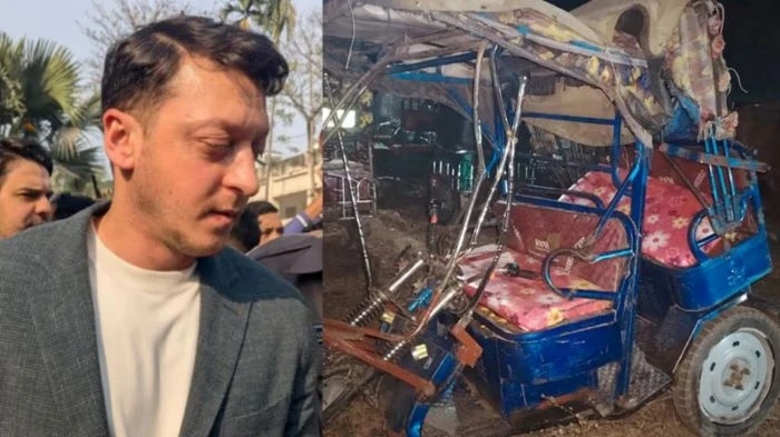 রোহিঙ্গা ক্যাম্প পরিদর্শন শেষে ফেরার পথে দুর্ঘটনার কবলে মেসুত ওজিলের গাড়িবহর