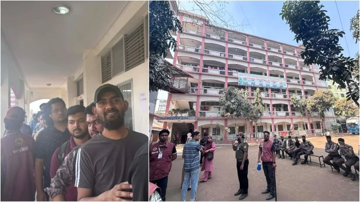 শান্তিপূর্ণ ভোটগ্রহণ: ঢাকা-৫ আসনের ৪ কেন্দ্রে প্রথম সাড়ে ৪ ঘণ্টায় ভোট পড়ল ৩০ শতাংশ