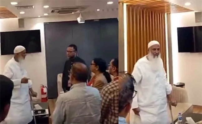 ওমরাহ যাত্রীদের দুর্ভোগ: বিমানবন্দরে গিয়ে পাশে দাঁড়ালেন ধর্মমন্ত্রী