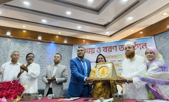 কুড়িগ্রাম জেলা পরিষদের সাবেক প্রশাসকের বিদায় ও নবনিযুক্ত প্রশাসকের বরণ অনুষ্ঠিত