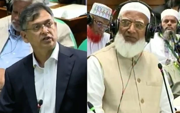 স্বরাষ্ট্রমন্ত্রী ও জামায়াত আমিরের মধ্যে সংবিধান সংস্কার নিয়ে বিতর্ক (ভিডিও)
