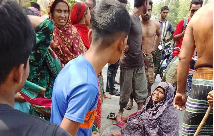 নানাবাড়ি বেড়াতে এসে ট্রাকচাপায় প্রাণ গেলো শিশু ফাতেমা'র