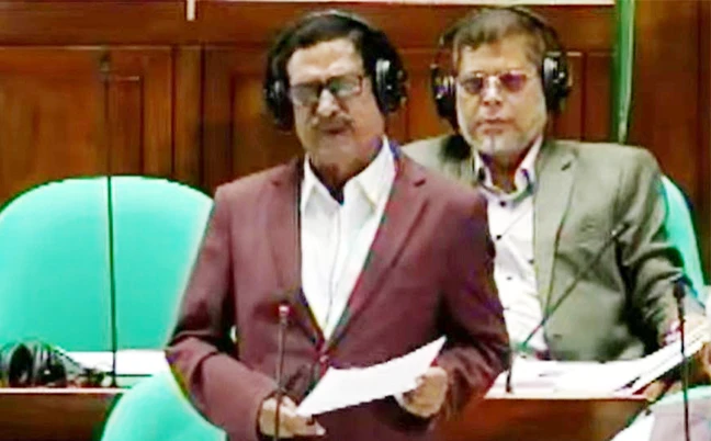 সংসদে তুমুল হট্টগোল: ফজলুর রহমানের বক্তব্য ঘিরে উত্তেজনা, স্পিকারের হস্তক্ষেপ