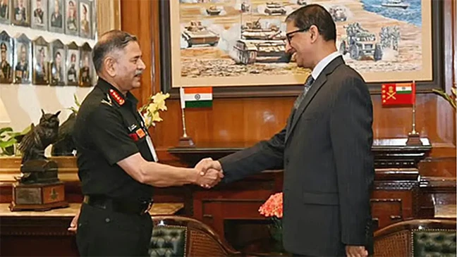 ভারতীয় সেনাপ্রধানের সঙ্গে বৈঠক বাংলাদেশি রাষ্ট্রদূতের