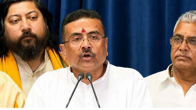 বিক্ষোভের পর ‘শুক্রবারের লোকজন’ মন্তব্য, সমালোচনার মুখে শুভেন্দু অধিকারী