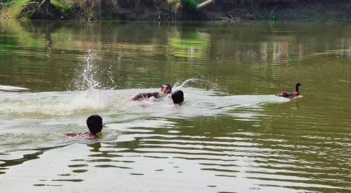 ফরিদপুরে আবহমান গ্রামবাংলার ঐতিহ্য ‘হাঁস খেলা’