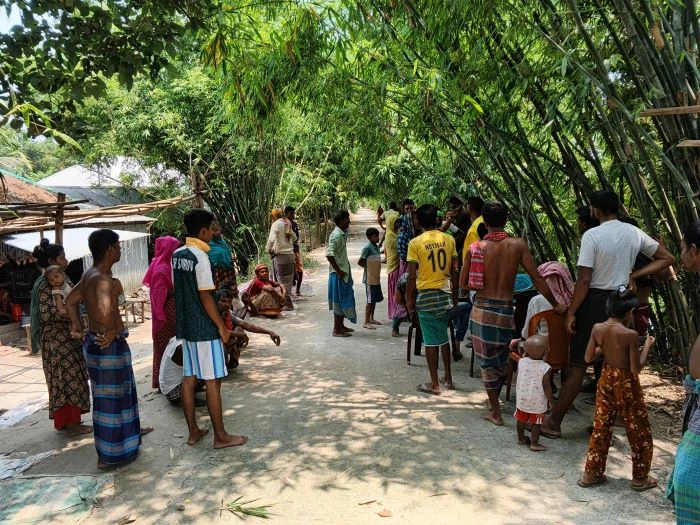 সরিষাবাড়ীতে জমি সংক্রান্ত বিরোধে বৃদ্ধা মা ও মেয়েকে মারধর, থানায় অভিযোগ