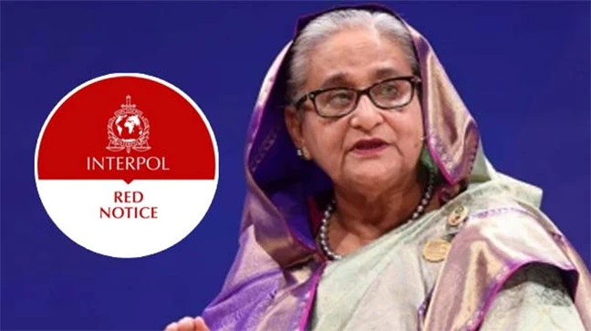 শেখ হাসিনাসহ ১০ আসামিকে ফেরাতে ইন্টারপোলে রেড নোটিশের আবেদন
