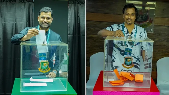 নিরুত্তাপ বিসিবি নির্বাচনে চলছে ভোটগ্রহণ, অধিকাংশ পদে নেই প্রতিদ্বন্দ্বিতা