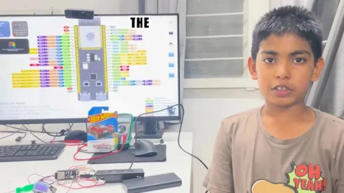 ইন্টারনেট ছাড়াই গল্প বলে ৮ বছরের শিশুর বানানো এআই
