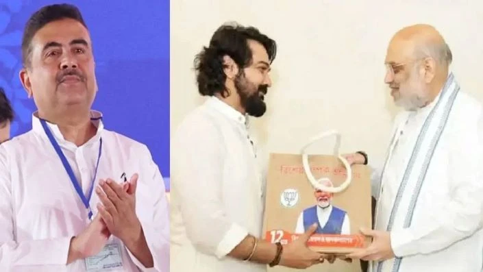 শুভেন্দু অধিকারীর সঙ্গে বৈঠক, রাজনীতির গুঞ্জনে মুখ খুললেন প্রসেনজিৎ