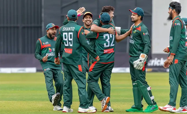 তাসকিন-রানার তোপে ৪৭ রানেই জিম্বাবুয়ের ৫ উইকেট পতন