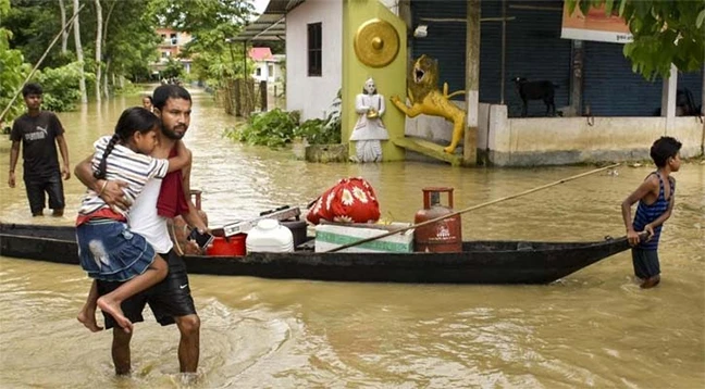 আসামে ভয়াবহ বন্যা: নিহত ৪৭, ক্ষতিগ্রস্ত ৭ লাখের বেশি