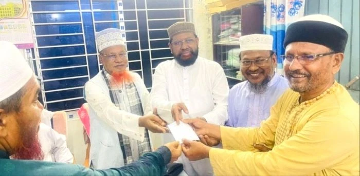 কার্যক্রম নিষিদ্ধ ‎আ.লীগ নেতার জামায়াতে যোগদান : মাদ্রাসা অধ্যক্ষের কার্যালয়ে অনুষ্ঠান, সমালোচনার ঝড়