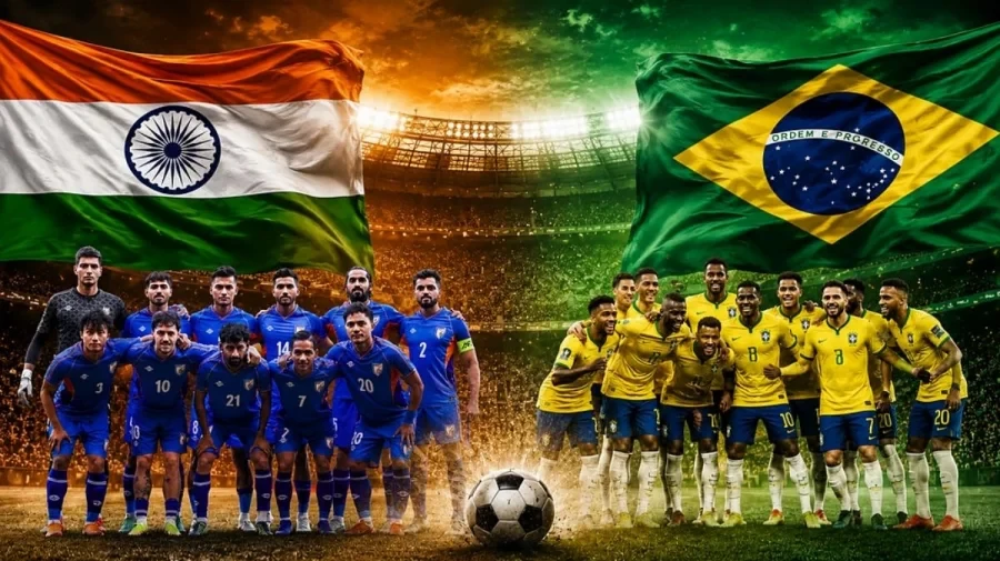 ভারতের বিপক্ষে খেলবে ব্রাজিল, ম্যাচ কবে কখন কোথায়