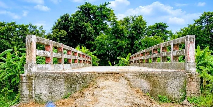 চরভদ্রাসনে কোটি টাকার ব্রিজ, নেই সংযোগ সড়ক